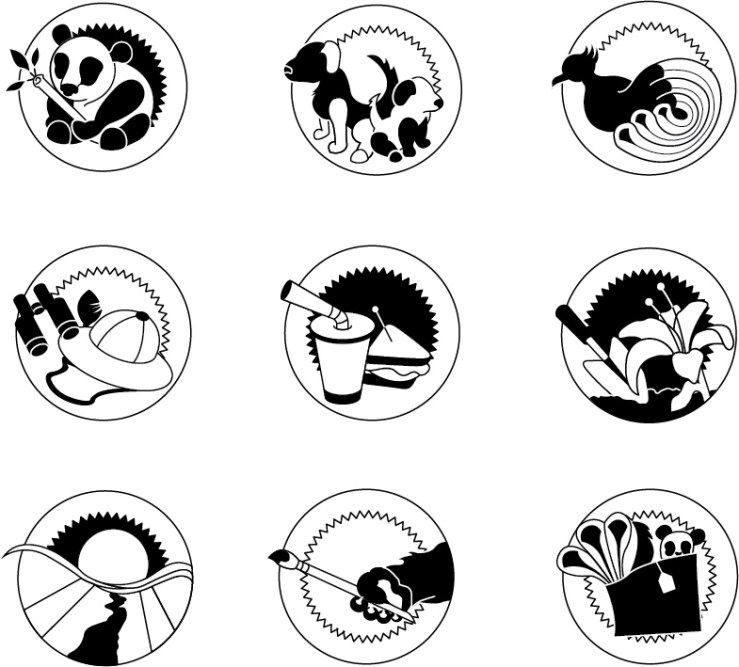 Zoo Icons (class project)