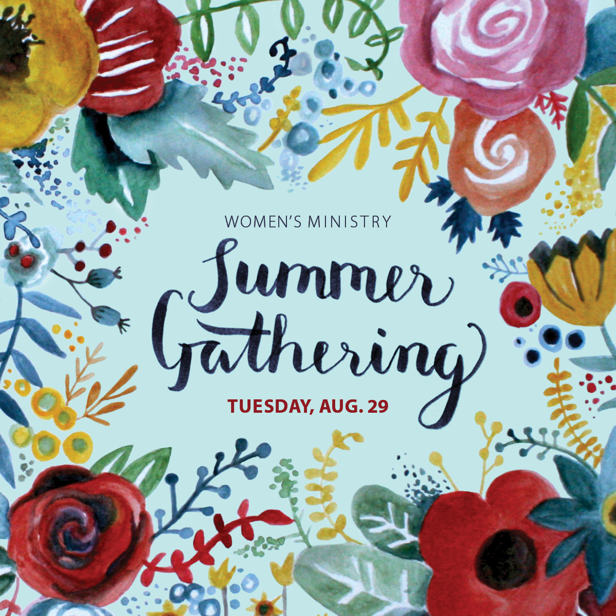 SummerGatheringPostcard